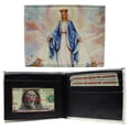 thumbnail image 1 of Blessed Virgin Mary Leather Bi-Fold Bifold Wallet, 1 of 6