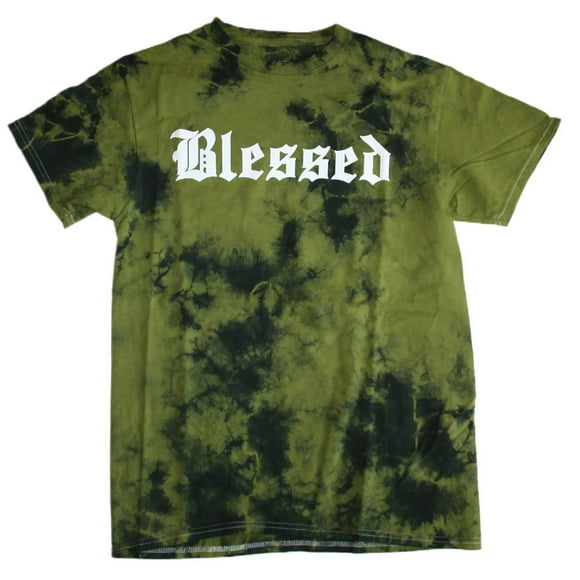 Blessed Women's Plus Size Tie Dye Graphic Print T-Shirt - Size 3X
