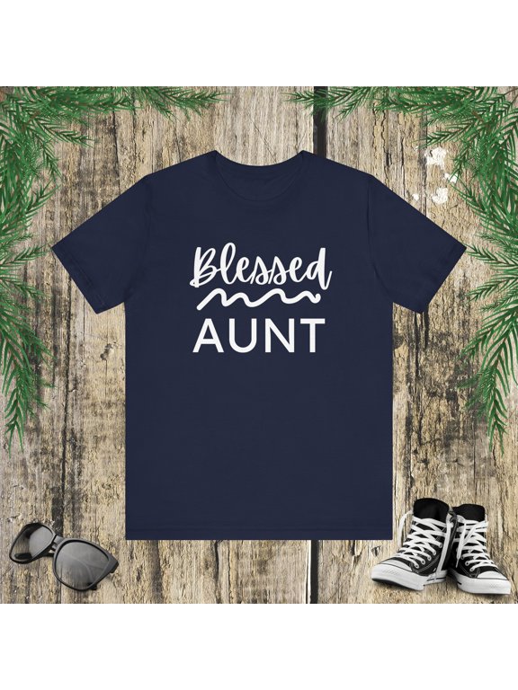 Blessed aunt cute Christian Auntie appreciation new aunt Unisex T-shirt
