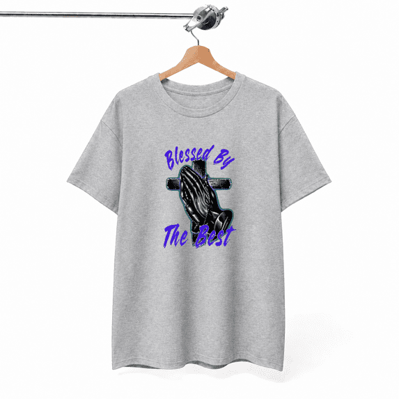 Blessed by the Best Faith Spiritual Religious Graphic Unisex Tee,S- 5XL ...