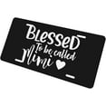 thumbnail image 1 of Blessed to Be Called Mimi Durable License Plate 6" X 12" Front Personalized Fashion Car Covers, 1 of 9
