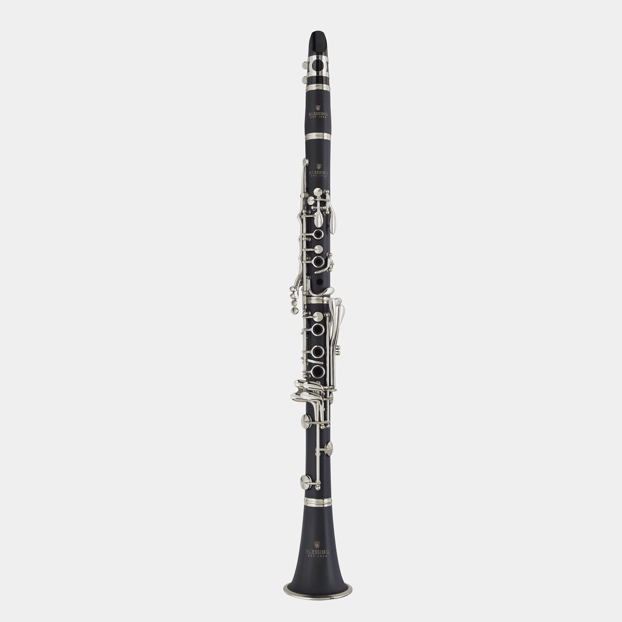 Blessing Bb Clarinet, ABS, Nickel Keys