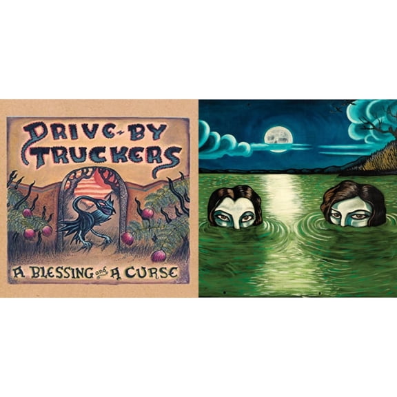 Blessing & A Curse (Clear With Purple Splatter LP Vinyl/Limited Edition/180G) & English Oceans (10-Year Edition) (2LP/Sea-Glass Blue W/ D-Side Etching)
