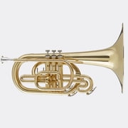 Blessing Marching F Mellophone, .462 Bore, Clear Lacquer, Outfit