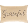 thumbnail image 1 of Blessings BSG-004 13"H x 20"W Lumbar Pillow Kit in Dark Brown/Tan, 1 of 3