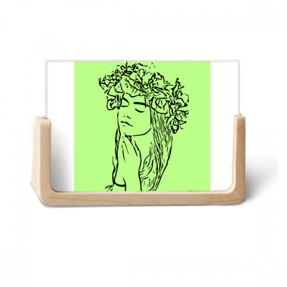 Blessings Naturally Comely Frail Photo Wooden Photo Frame Tabletop Display