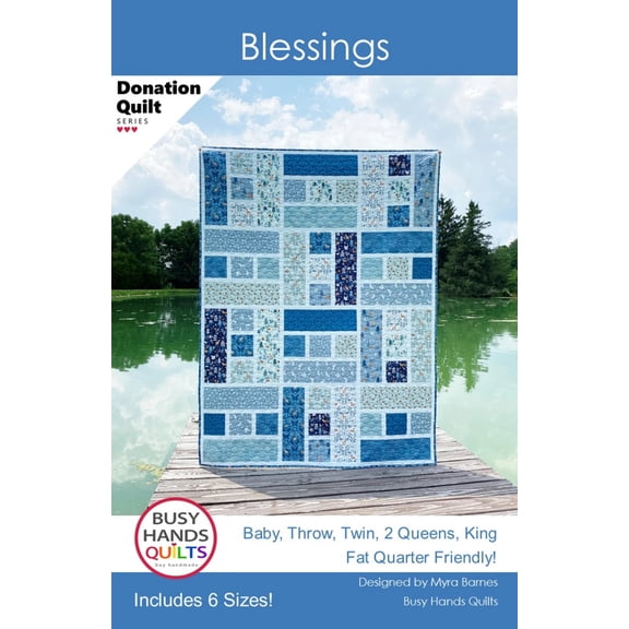 Blessings Quilt Pattern by Busy Hands