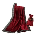 thumbnail image 1 of Blessume Altar Tarot Table Cloth Bag Divination Wicca Square Tablecloth Pouch, 1 of 2