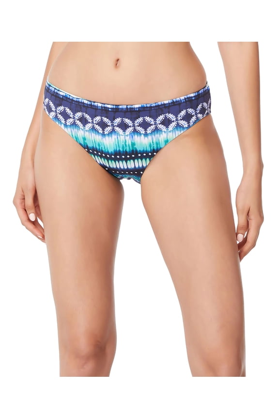 Bleu Rod Beattie Sun Sea and Sand Ruched Back Hipster Bottoms Navy 12