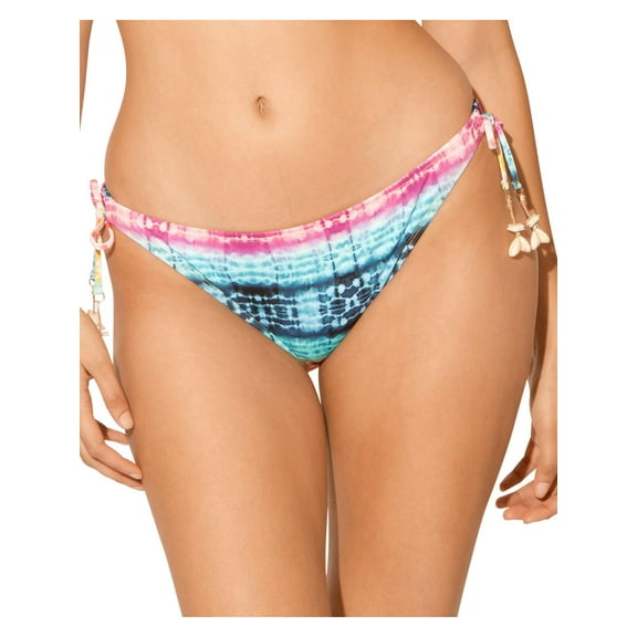 Bleu Rod Beattie Womens High Leg Side Tie Swim Bottom Separates Yellow 14