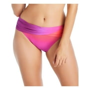 BLEU BY ROD BEATTIE Bleu Rod Beattie Womens Ombre Hipster Swim Bottom Purple 14