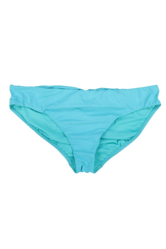 Bleu Rod Beattie Womens Ruched Back Low Rise Bikini Bottom, Wave Runner