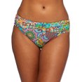 thumbnail image 1 of Bleu Rod Beattie Womens Seriously Sunny Sarong Hipster Bikini Bottom Style-RBSY22532 Swimsuit, 1 of 2