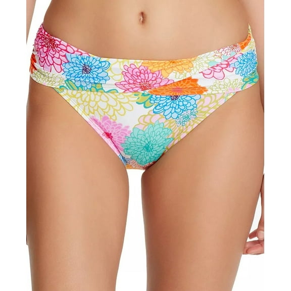 Bleu by Rod Beattie Women's Fresh Picks Printed Sarong Hipster Bikini Bottoms