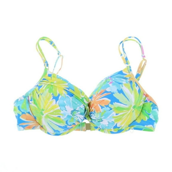 Bleu By Rod Beattie Womens Twist-Front Bikini Top 12