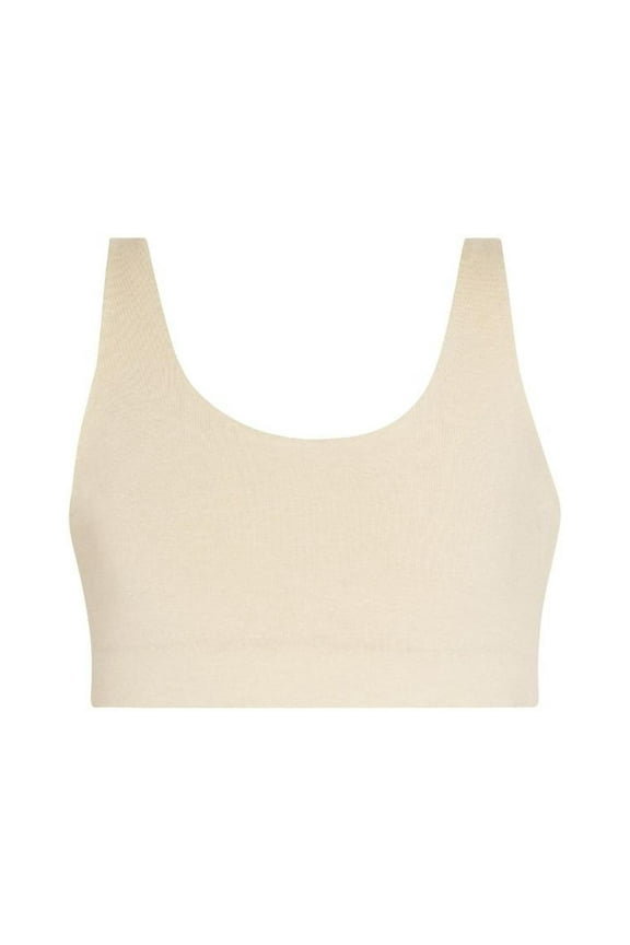 Aster Tank Organic Girls Bra Ultra-soft Seamless Reversible First Teen Bra, Sizes 8-22, 1-Pack