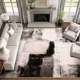 thumbnail image 1 of Bleum Cade 8x10 Large Area Rugs for Living Room, Modern Abstract Washable Rugs Non Slip, Bedroom Rug Soft Stain Resistant, Indoor Rugs Low Pile Carpet for Dining Room,Brown, 1 of 10