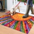 thumbnail image 1 of Bleum Cade Boho Sun Area Rugs 2x3 Entryway Rug,Non Slip Washable Door Mat Outdoor Indoor Welcome Mat for Entrance, 1 of 7