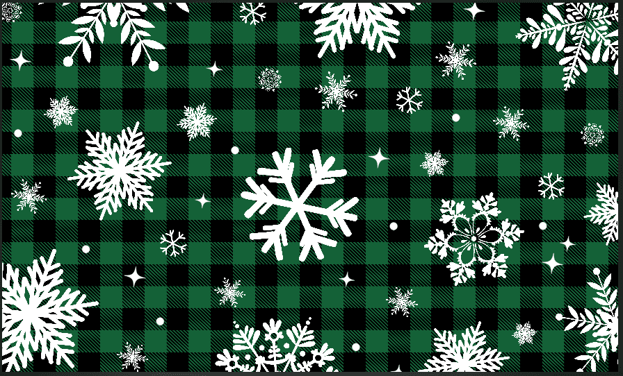 Bleum Cade Christmas Snowflake 5'x7' Area Rugs for Living Room ...