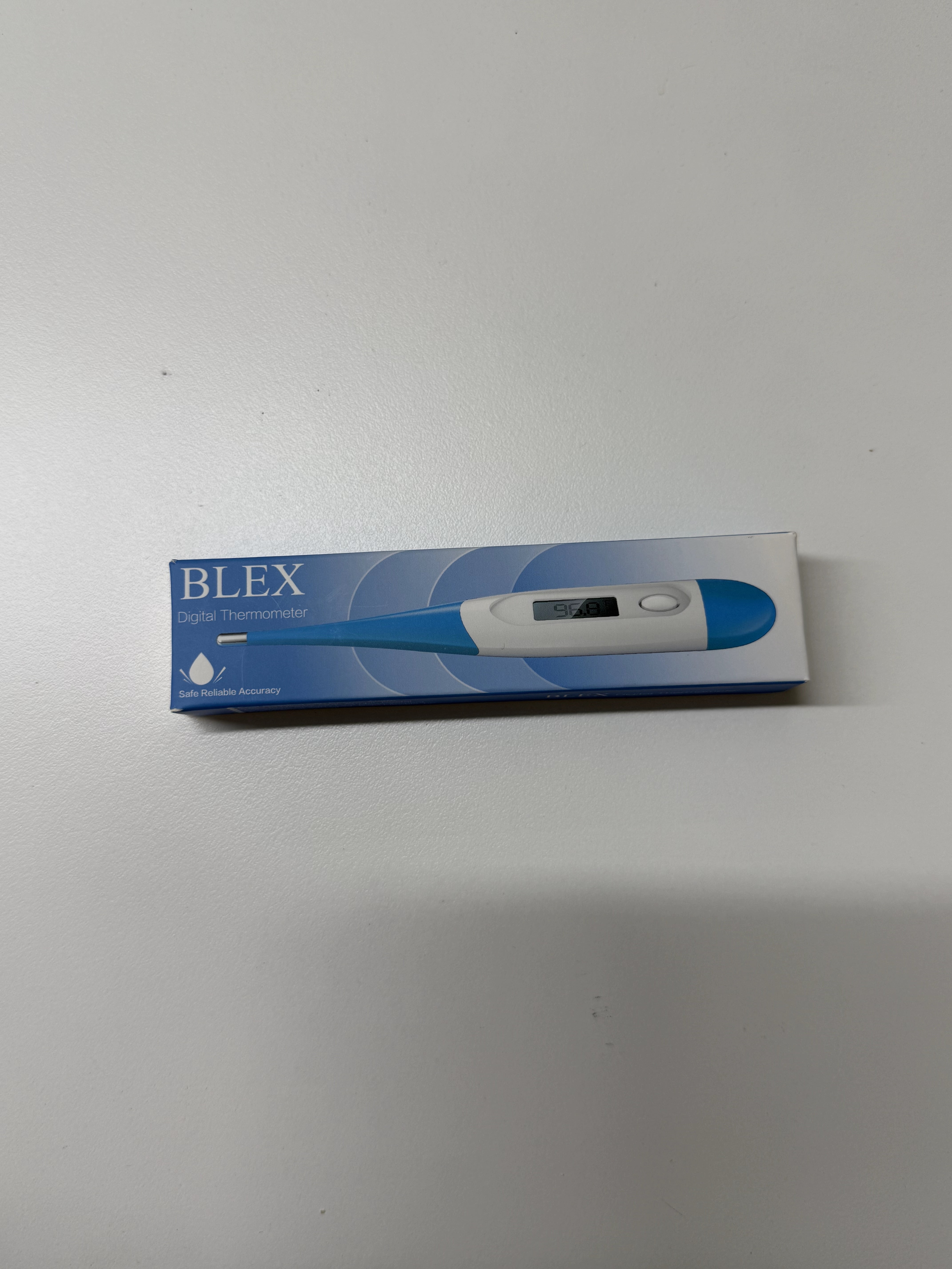 Blex Thermometer for Adults, Oral Digital Thermometer for Fever and Baby