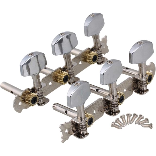 Bleylajoy Chrome Tuner Machine Head Classical Guitar Tuning Pegs