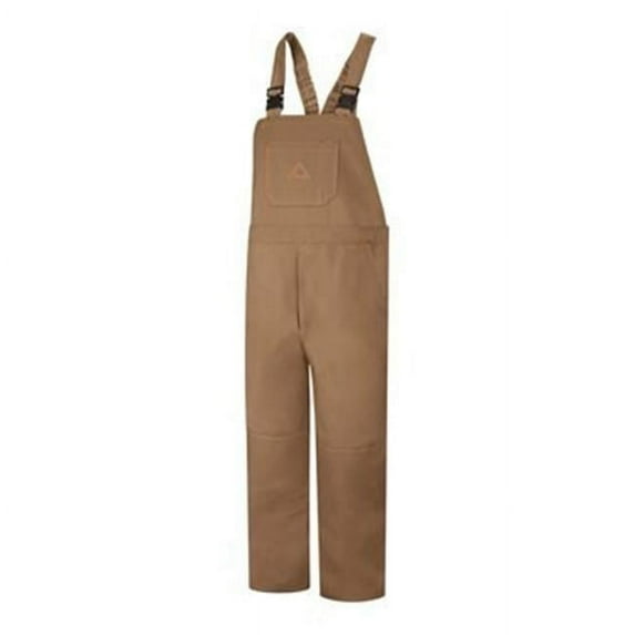 Blf8bd Ln/Xxl Bib Overalls,Brown,2Xl,14.6 Cal/Cm2