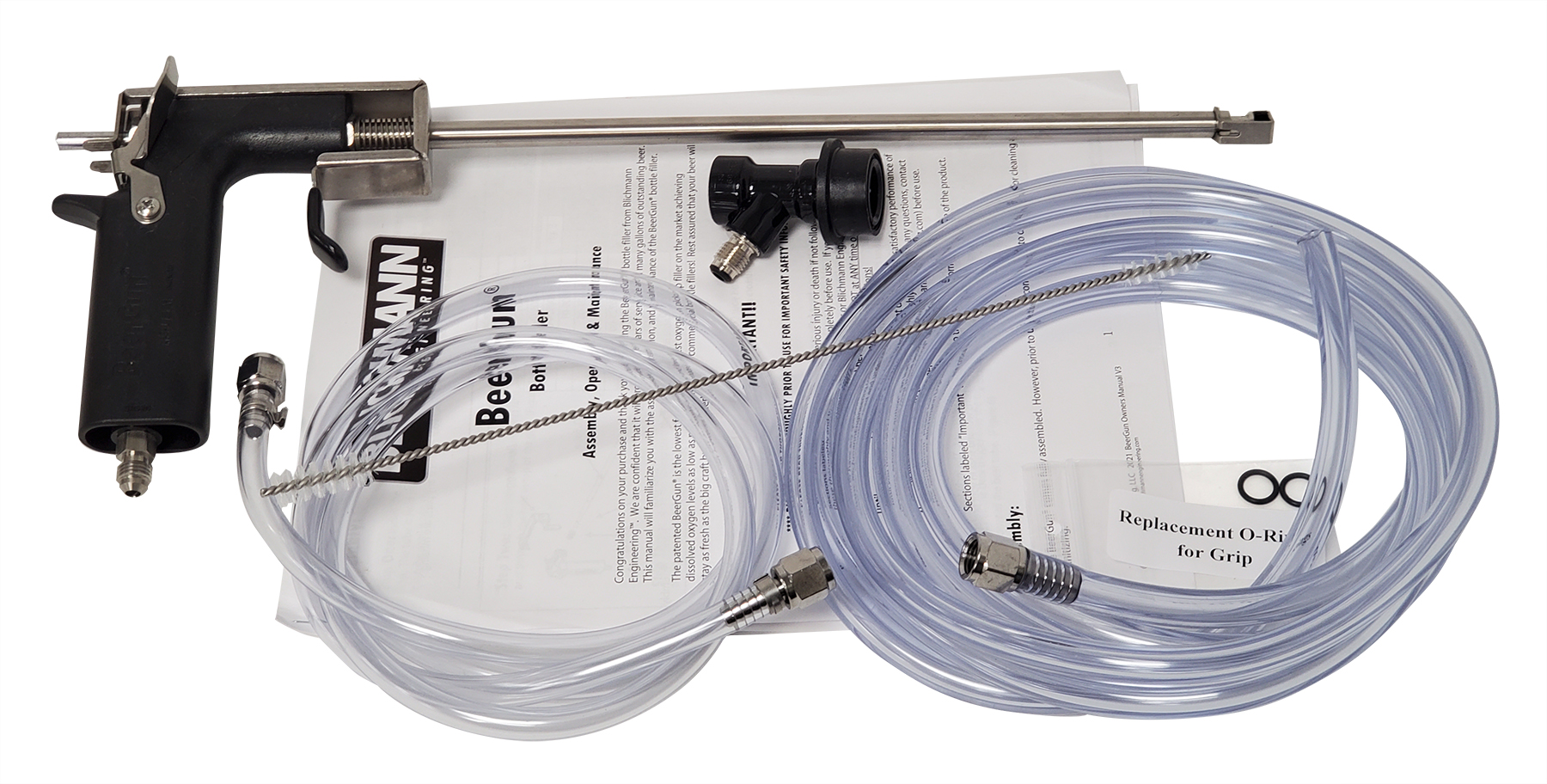 Blichmann BeerGun V2 Stainless Bottle Filler And Accessory Kit