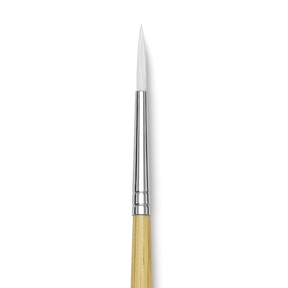 Blick Academic White Synthetic Brush - Round, Size 4