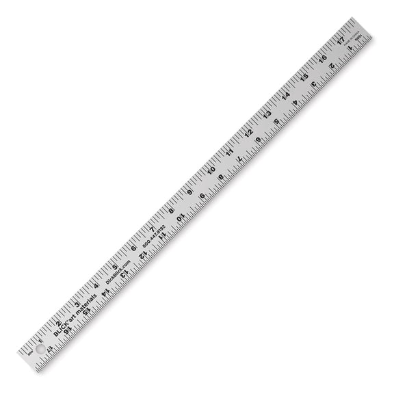 Blick Aluminum Ruler - 18"
