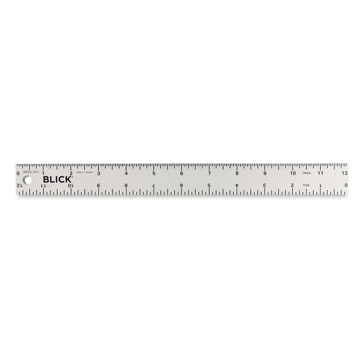 Blick Aluminum Straightedge Ruler - 12