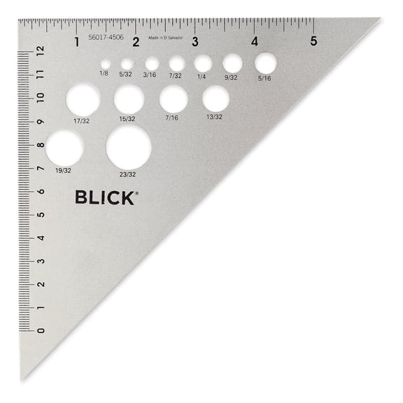 Blick Aluminum Triangles - 6", 45/90