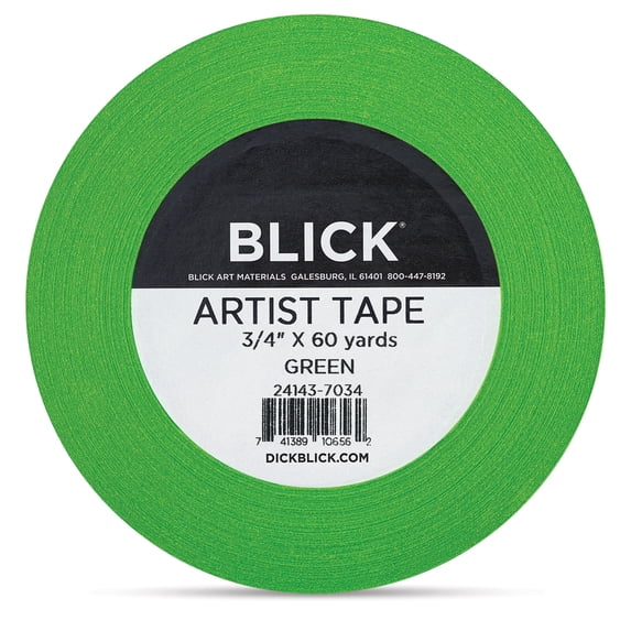 Blick Artist Tape - Green, 3/4" x 60 yds
