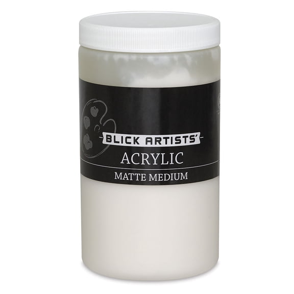 Blick Artists Acrylic Medium - Blick Acrylic Medium, Matte, 32 oz
