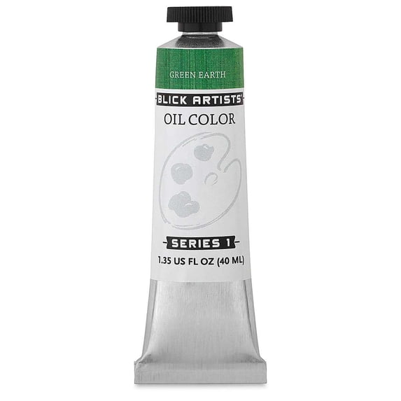 Blick Artists' Oil Color - Green Earth, 40 ml tube