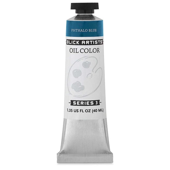 Blick Artists' Oil Color - Phthalo Blue, 40 ml tube