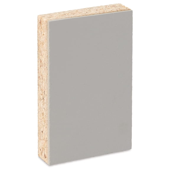 Blick Battleship Gray Linoleum - Block, 3" x 5", Mounted