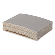 Blick Battleship Gray Linoleum - Pkg of 12, 5" x 7", Unmounted