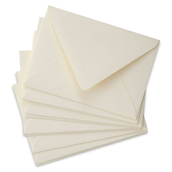Blick Cards and Envelopes - 4 Bar Envelope, Soft White, 3-5/8" x 5-1/8", Pkg of 10