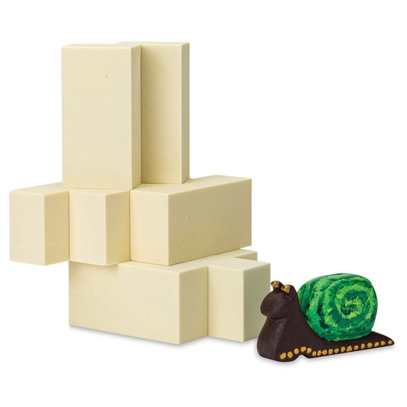 Blick Carving Foam - Pkg of 36, 6" x 3" x 2"