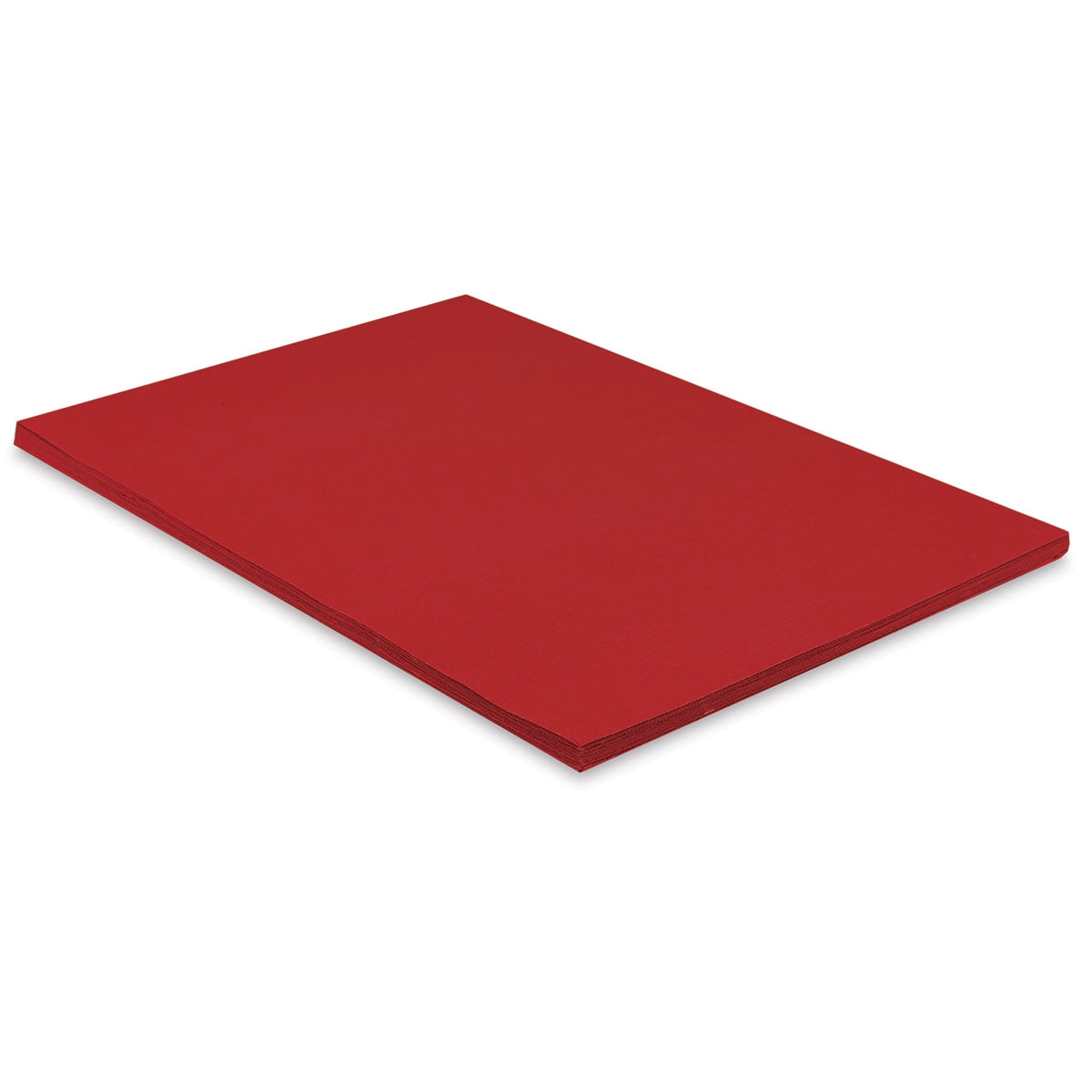 Blick Economy Construction Paper - 12'' x 18'', Holiday Red, 50 Sheets