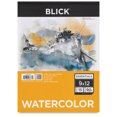thumbnail image 1 of Blick Essentials Watercolor Pad - , 9" x 12", 90 lb, Tapebound, 15 Sheets, 1 of 2