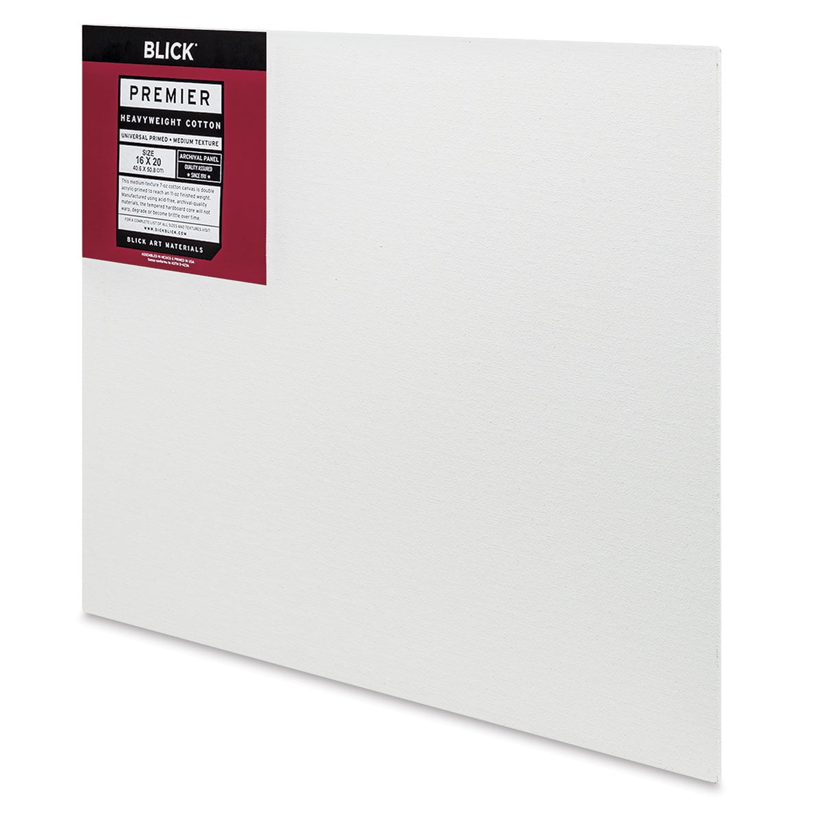 Blick Heavyweight Cotton Archival Panel - 16" x 20"
