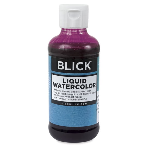 Blick Liquid Watercolor - Red, 8 oz bottle