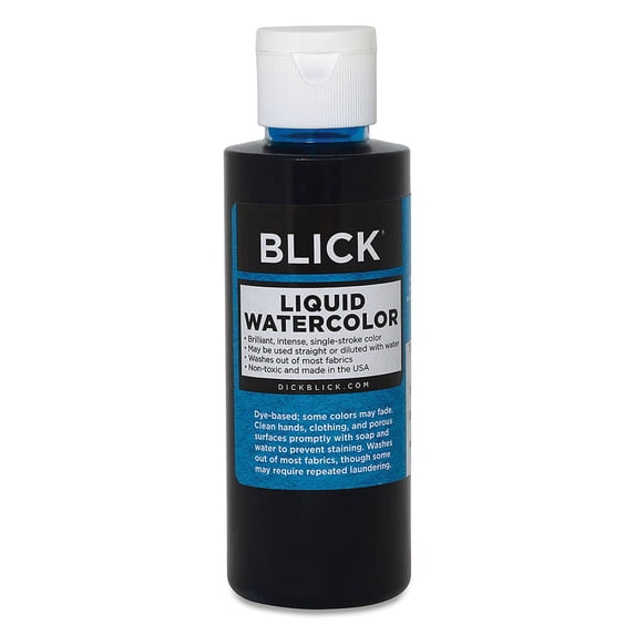 Blick Liquid Watercolor - Turquoise, 4 oz bottle
