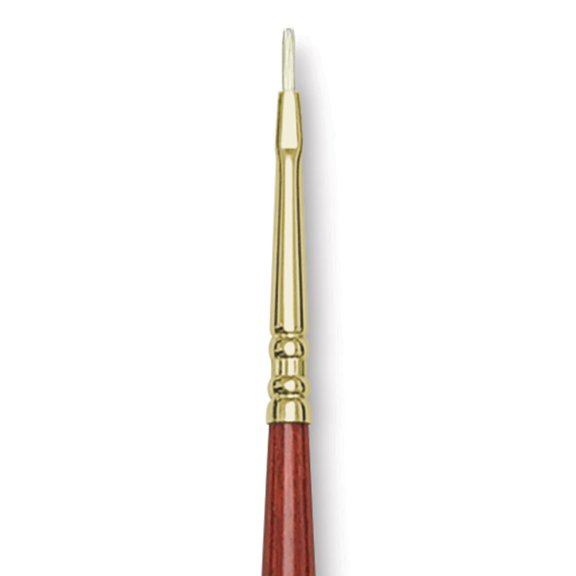 Blick Master Bristle Brush - Bright, Long Handle, Size 0