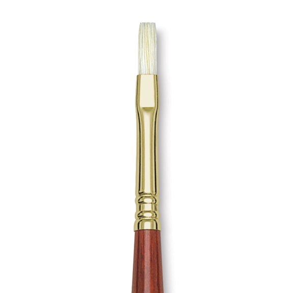 Blick Master Bristle Brush - Flat, Long Handle, Size 4