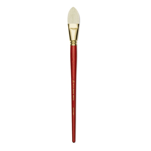 Blick Master Bristle Brush - Short Filbert, Long Handle, Size 26