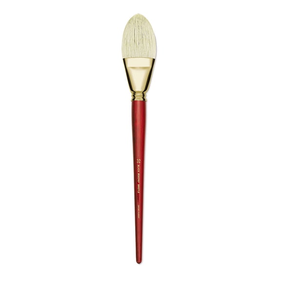 Blick Master Bristle Brush - Short Filbert, Long Handle, Size 32