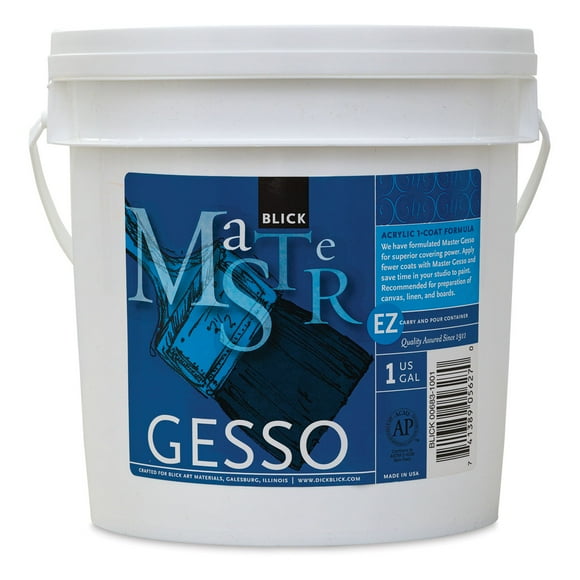Blick Master Gesso - 1 Coat, Gallon