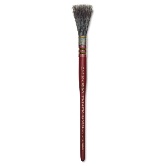 Blick Master Synthetic Badger Brush - Round Blender, Size 16